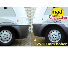 Додаткова пневматична пружина крос-кантрі VW T5