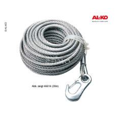 Трос до тросової лебідки артикул 46602, Al-Ko Optima 900кг, 12,5м