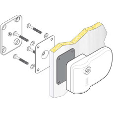 Захист дверей назовні Safe Door, набір з 3 шт