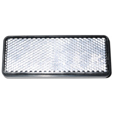 Відбивач прямокутний, прозорий, розміри: ca.95*38mm