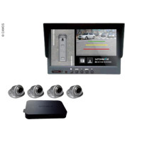 OmniDrive 360° із 7-дюймовим монітором і 4 камерами