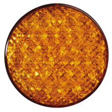 LED blink cat2 12V, 3W, жовтий кабель IP67 500 мм