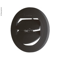 Вентиляційні отвори, що закриваються, чорні f.Airtronic D3, Ø90мм