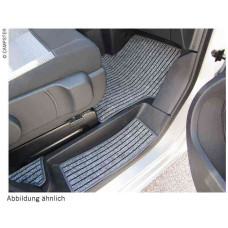 килимове покриття кабіни вхідне Citroen Campster, антрацит, 2 шт