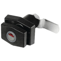  PushLock квадратний чорний без циліндра та ключа