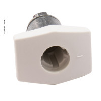  PushLock квадратний білий без циліндра та ключа