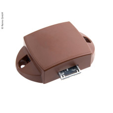  Замок максі коричневий для ручок pushlock
