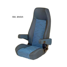Автокрісло Sportscraft S9.1, чохол шкіряний темно-сірий