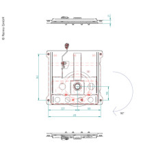 Поворотна консоль для Renault Trafic з 2014 року