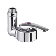  Змішувач настільний Twist chrome з вимикачем SB