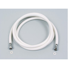 Душовий шланг білий 1,5 м, 3/8" x 1/2"