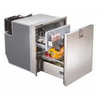 Компресорний холодильник з ящиком DR 65 Inox нержавіюча сталь 65л