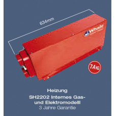 Вбудований газовий обігрівач Webasto 12V 2KW