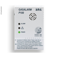 Газова сигналізація P100 з комутаційним виходом 12V DC, AMS