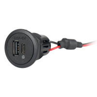 Харчування USB-C/A Double Socker 12V-24V DC, вихід 5V DC, 3,6 A