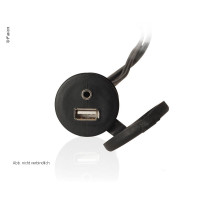 USB-розєм для кріплення в бардачці для GARMIN RV-BBT602