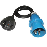 Перехідний кабель CEE 3x2,5 мм, довжина 1,5 м