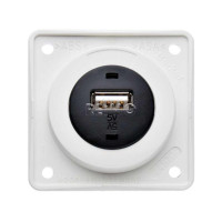 Вбудований USB-розєм, полярно-білий