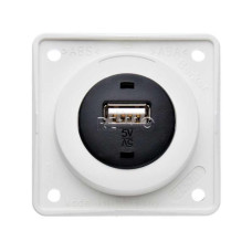  Вбудований USB-розєм, полярно-білий