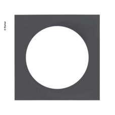 Berker INTEGRO Pure 1-складова рамка чорна матова