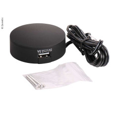USB-розетка для поверхневого монтажу 2x 2,5A