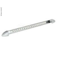 LED 12V Line Light Mini, 18 SMD LED, поворотний на 270°, сіро-сріблястий