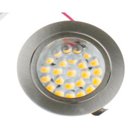 12V LED Spot, матова нержавіюча сталь, 1,7 Вт