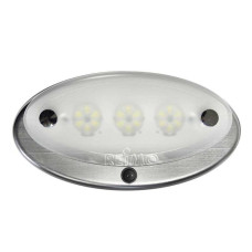 LED 12/24V 9W 126x246x37m вкл. блакитний нічник