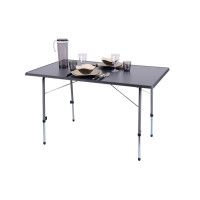 Camp4 Camping Table, ULF III, 115x70x50-69, темно-сірий