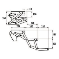 Подвійна сходинка протектора Omnistep 440 12V