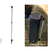 Відро для сміття Flextrash Campstick, чорний, від 75 до 90см