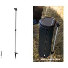 Відро для сміття Flextrash Campstick, чорний, від 75 до 90см