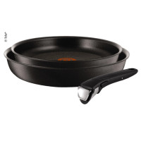 Набір сковорідок Tefal Ingenio: 2 сковорідки Ø22+26см + знімна ручка