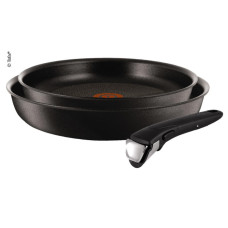 Набір сковорідок Tefal Ingenio: 2 сковорідки Ø22+26см + знімна ручка