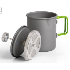 FrenchPress 2-в-1 чайник + кавоварка в одному, алюміній