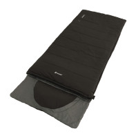 Спальний мішок Outwell Contour, чорний, 220x85 см, вбудована подушка