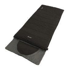 Спальний мішок Outwell Contour, чорний, 220x85 см, вбудована подушка