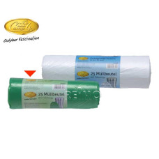 Пакет для сміття 30л/25шт., чорний