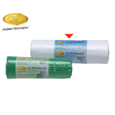 Пакет для сміття 50л/25шт., чорний