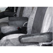Чохол підлокітника Ducato 07 Alcatraz Velours антрацит для 943301 / 943302