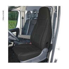  Чохол на сидіння Ducato, антрацит, шкіра