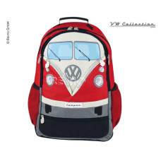 Рюкзак VW Collection, червоний, 43x37x13 см, поліестер