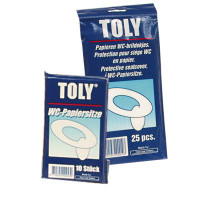 Туалетні сидіння Toly паперові 10шт