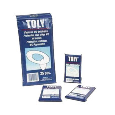 Туалетні сидіння Toly паперові 25шт