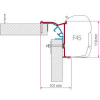 Комплект адаптерів Fiamma Bailey MK 2 f.F45