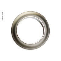  Push Lock - Rosette Silver