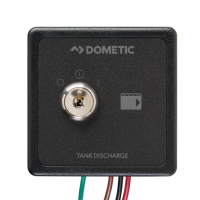 Пристрій для управління зливом бака для монітора 4 24В Dometic DTD01