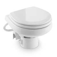 Електричний туалет з мацераторами та змивом Dometic MasterFlush MF 7260