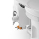 Електричний туалет з мацераторами та змивом Dometic MasterFlush MF 7260