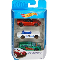 Набір з 3 базових машинок Hot Wheels в асортименті